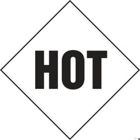 Accuform DOT PLACARD FOR MIXED LOADS HOT 10 MPL905VP25 MPL905VP25